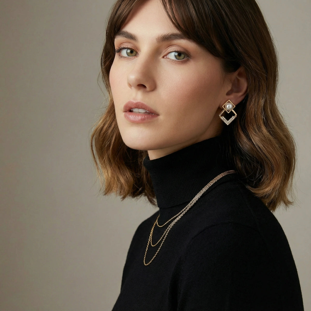 Serena Geometry Earrings