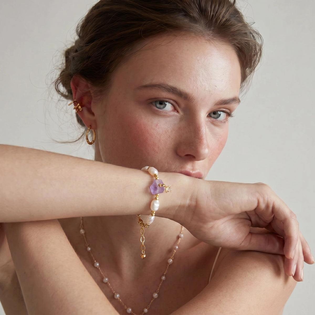Serena Amethyst Bracelet