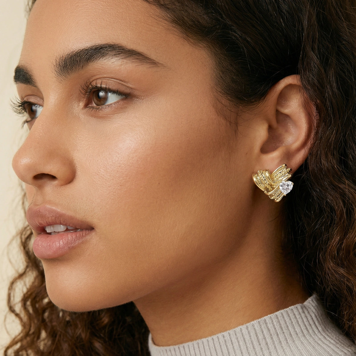 Seraphina Wings Studs