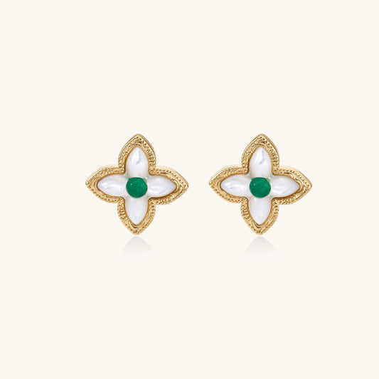 Smarea Lucky Pearl Studs - Yoreva
