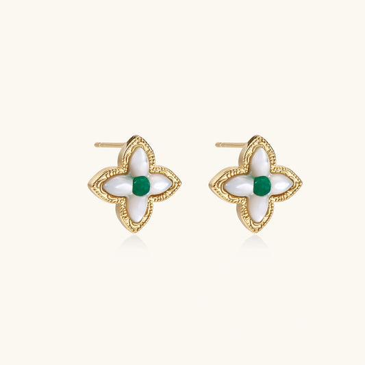 Smarea Lucky Pearl Studs