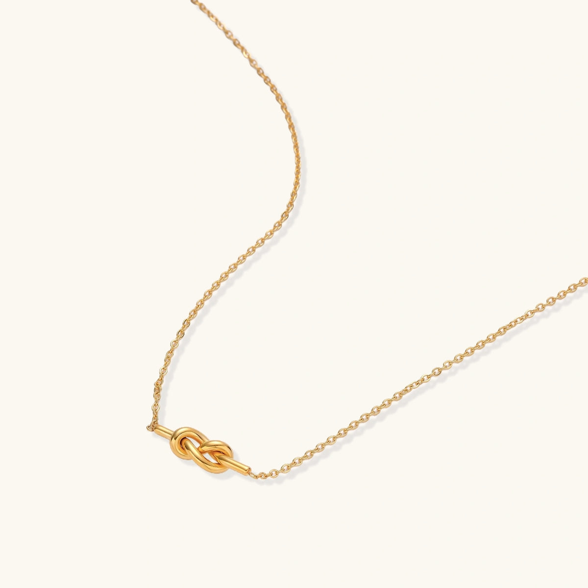 Lumen Knot Necklace