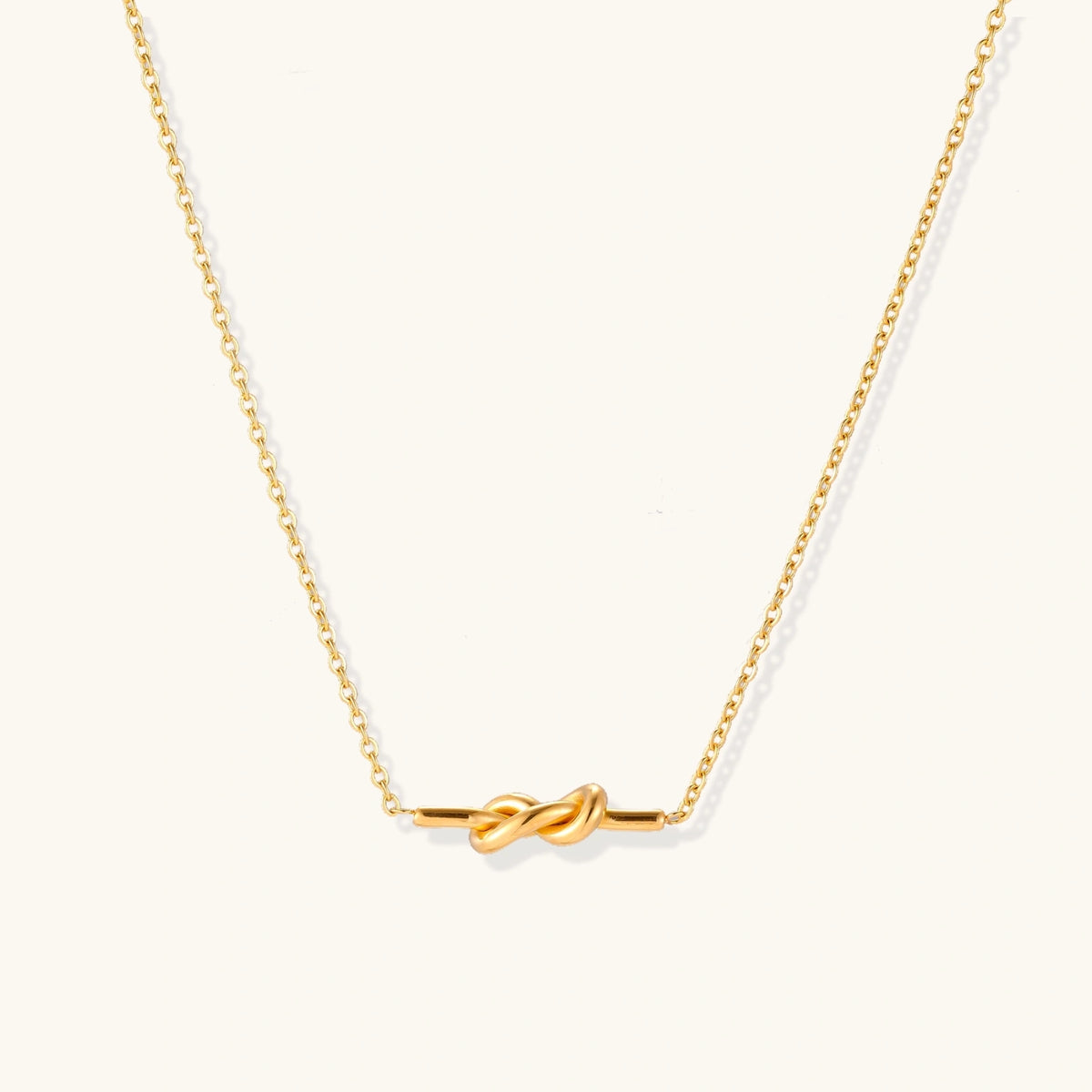 Lumen Knot Necklace