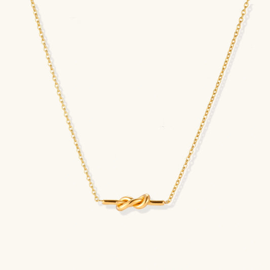 Lumen Knot Necklace
