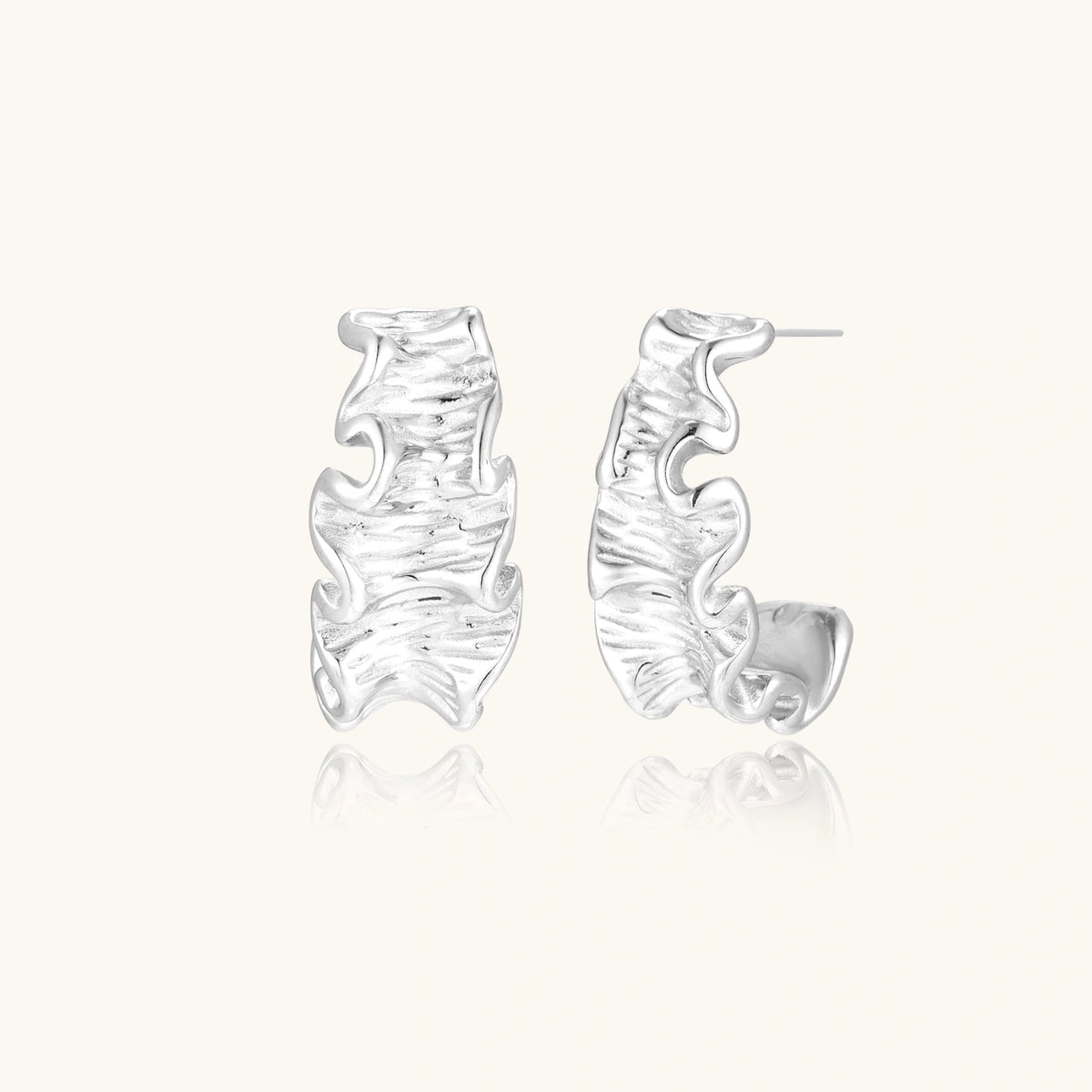 Kyma Sculpture Hoops