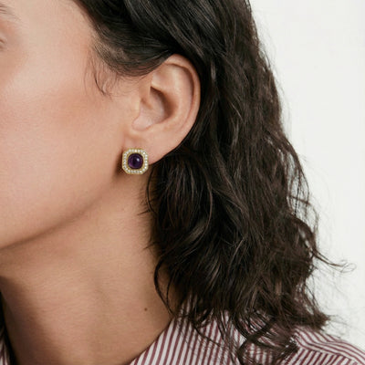 Gea Octagon Studs