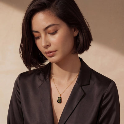 Nyxea Gold Amber Set