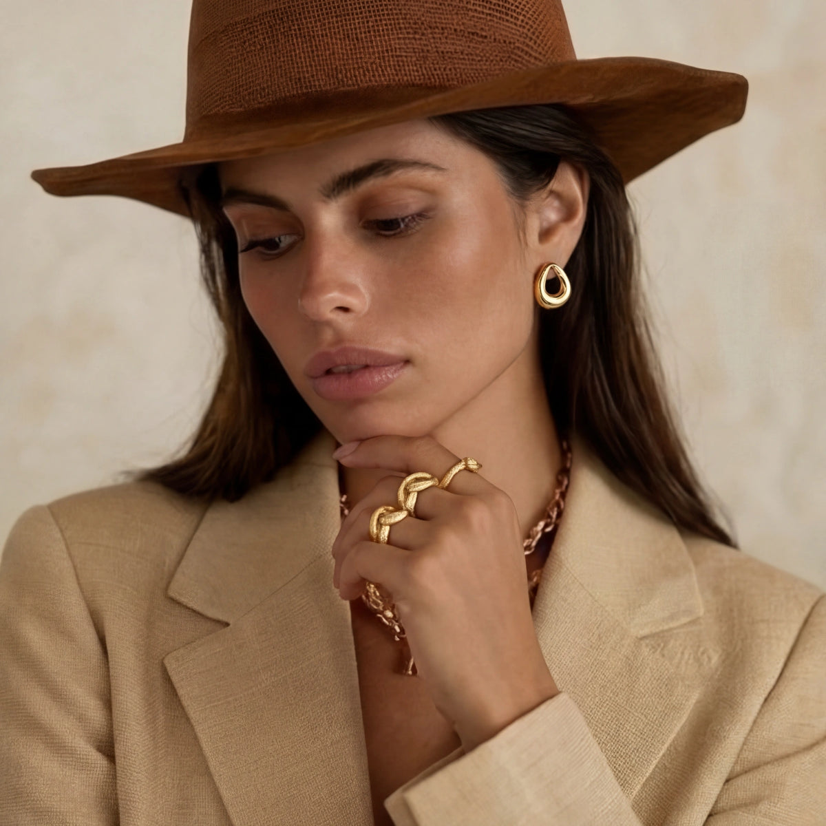 Lumen Teardrops Studs