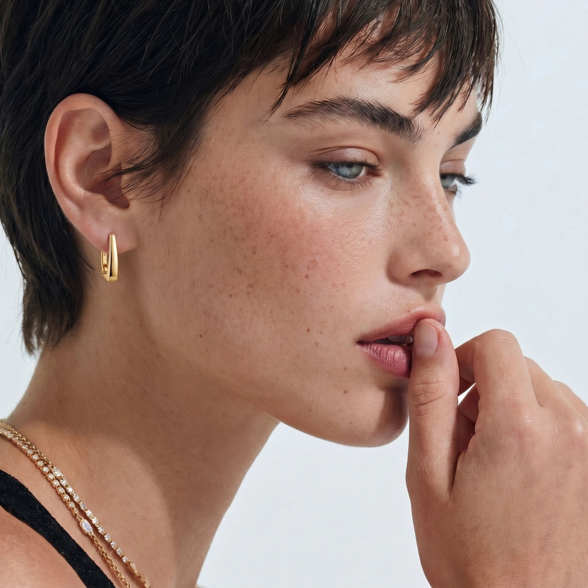 Lumen Huggie Earrings