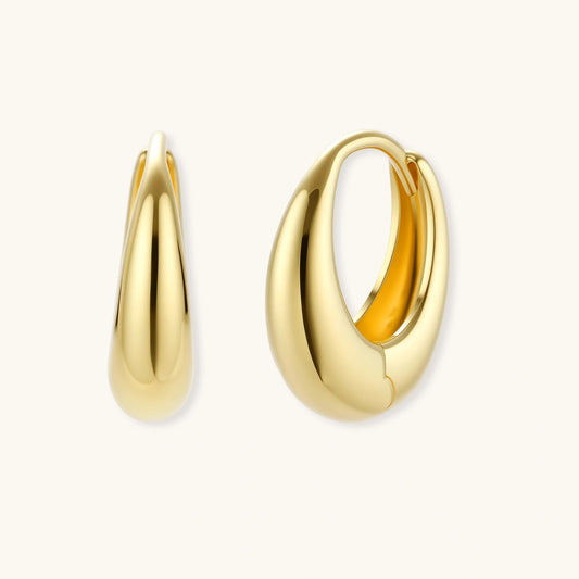 Lumen Huggie Hoops