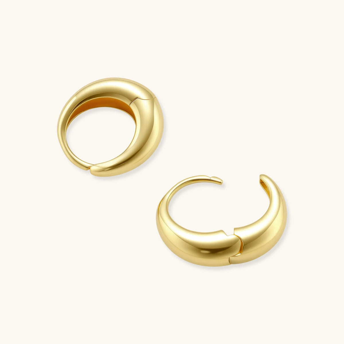 Lumen Huggie Hoops