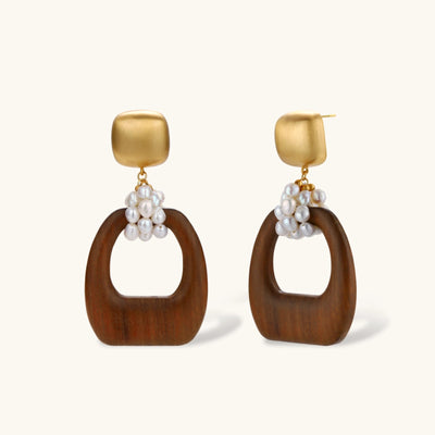 Gea Goddess Drop Earrings