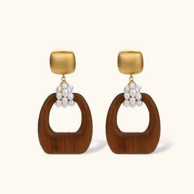 Gea Goddess Drop Earrings