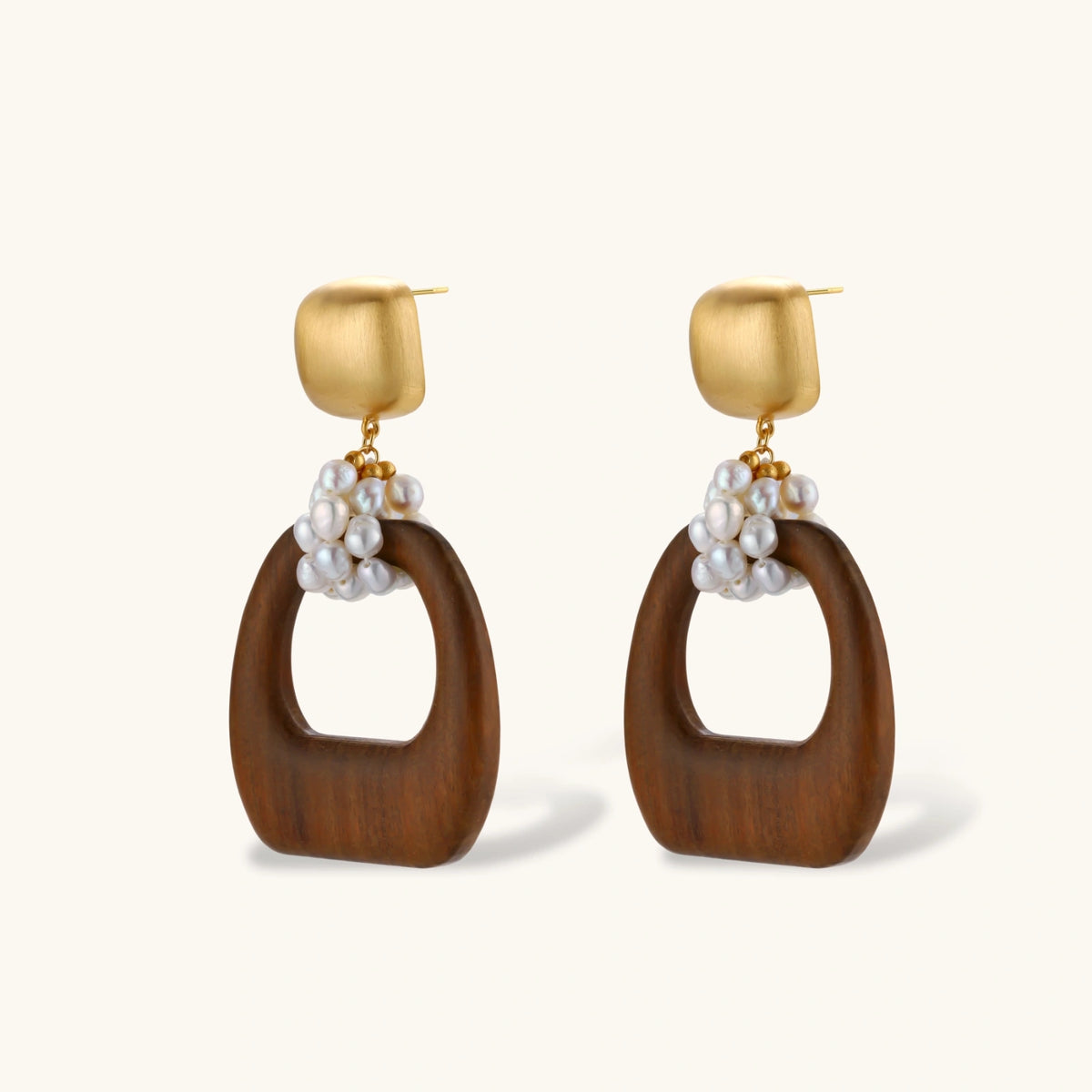 Gea Goddess Drop Earrings