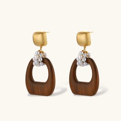 Gea Goddess Drop Earrings