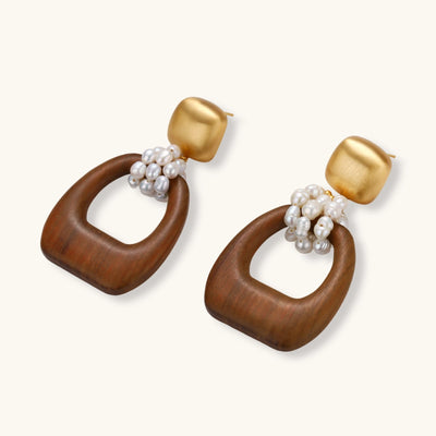 Gea Goddess Drop Earrings