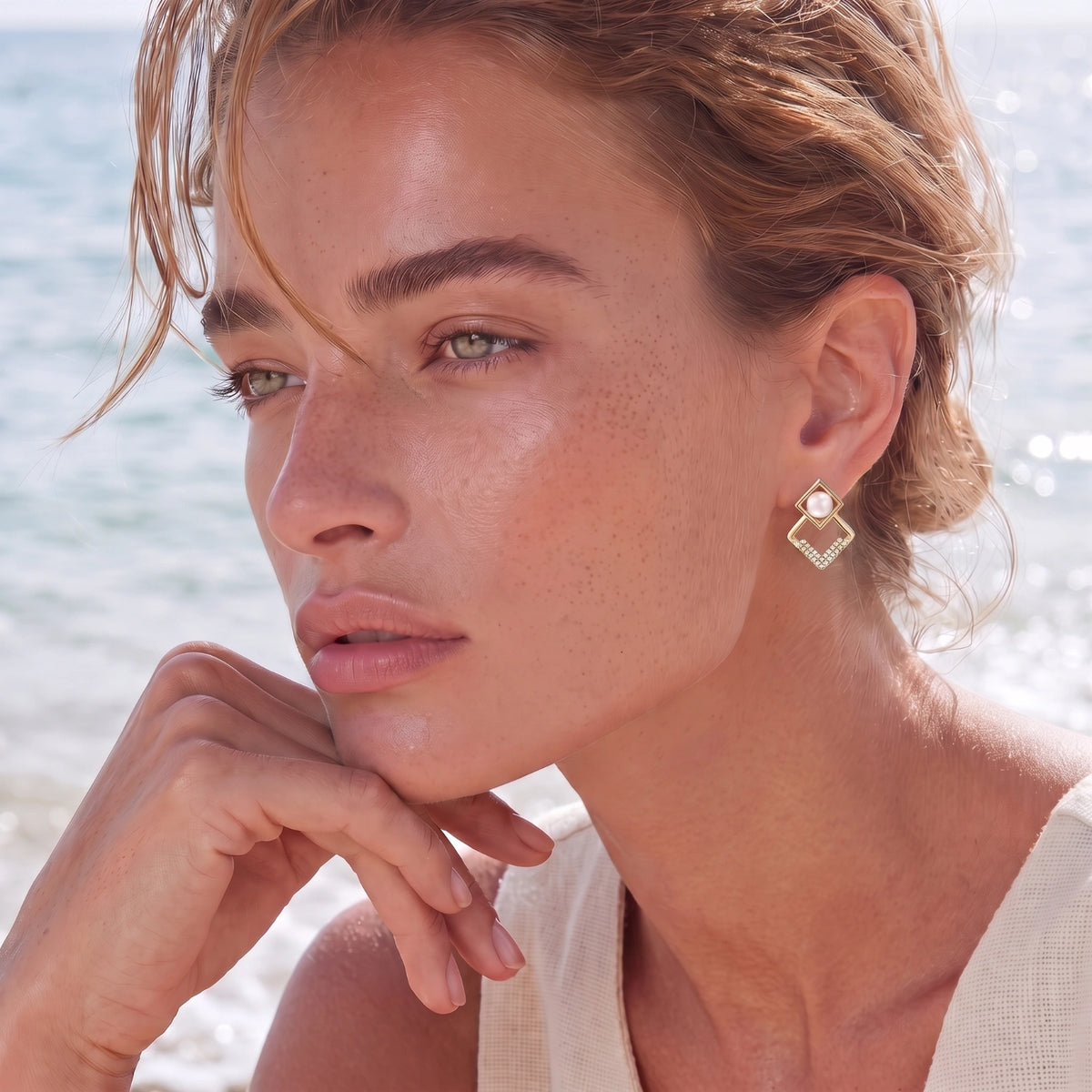 Serena Geometry Earrings