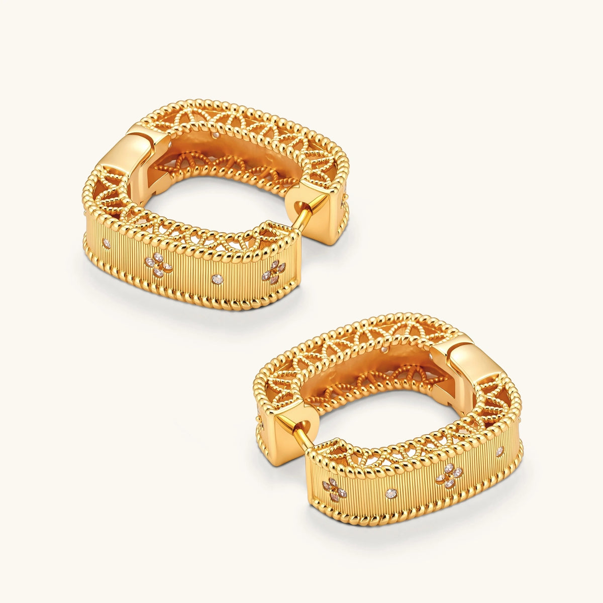 Aurea Huggie Hoops