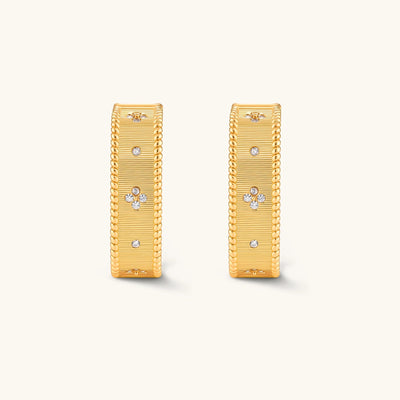 Aurea Huggie Hoops